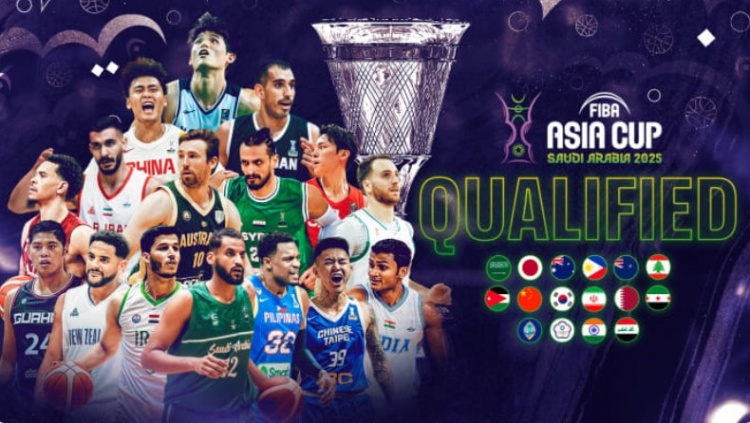  8月在沙特举办！FIBA官网：男篮亚洲杯抽签仪式将在下月8号举行